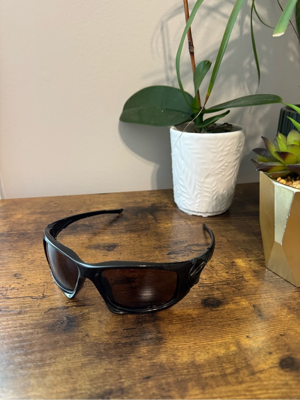 Vintage Oakley Scalpel Sunglasses Rootbeer
